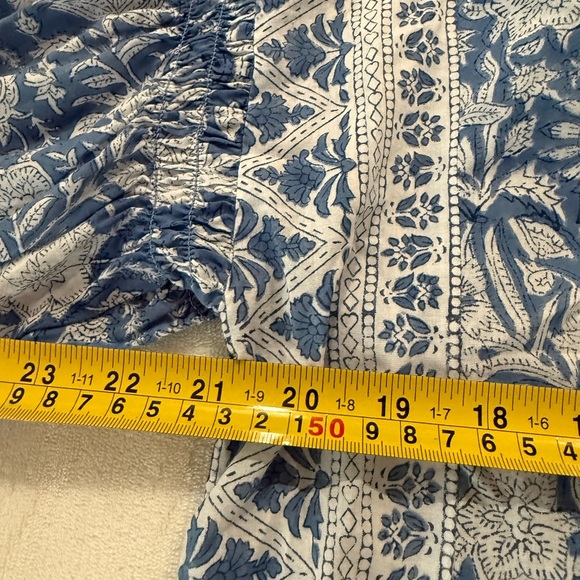 J Jill Top Large Paisley Floral Fairy Artsy Abstract Art to Wear Size Medium E42 - Picture 4 of 6